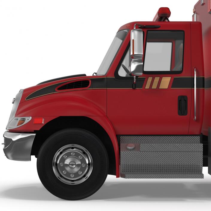 International Durastar Ambulance 2 3D model