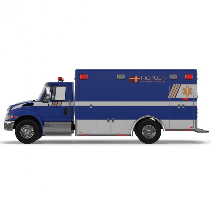 International Durastar Ambulance 3 3D model