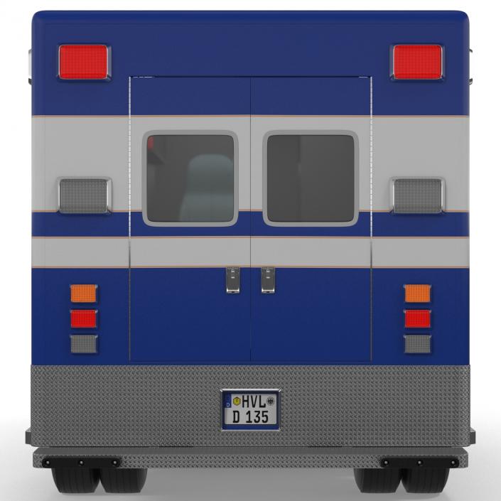 International Durastar Ambulance 3 3D model