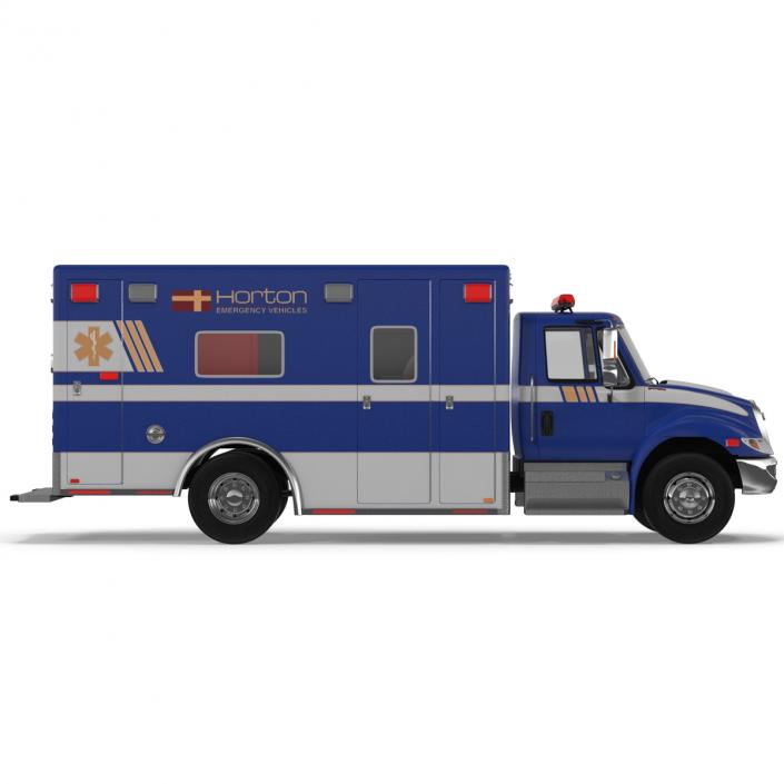 International Durastar Ambulance 3 3D model