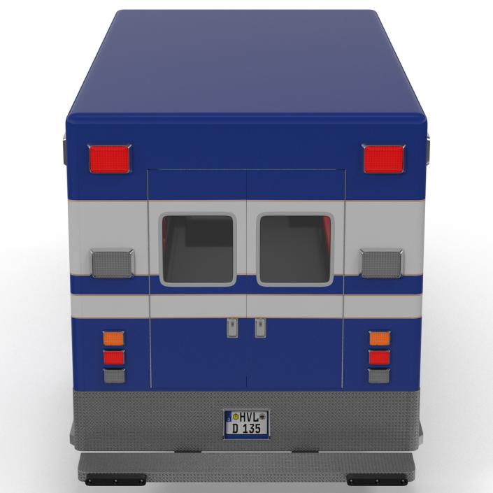 International Durastar Ambulance 3 3D model