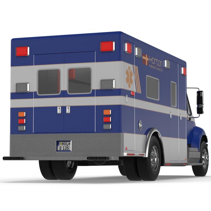 International Durastar Ambulance 3 3D model