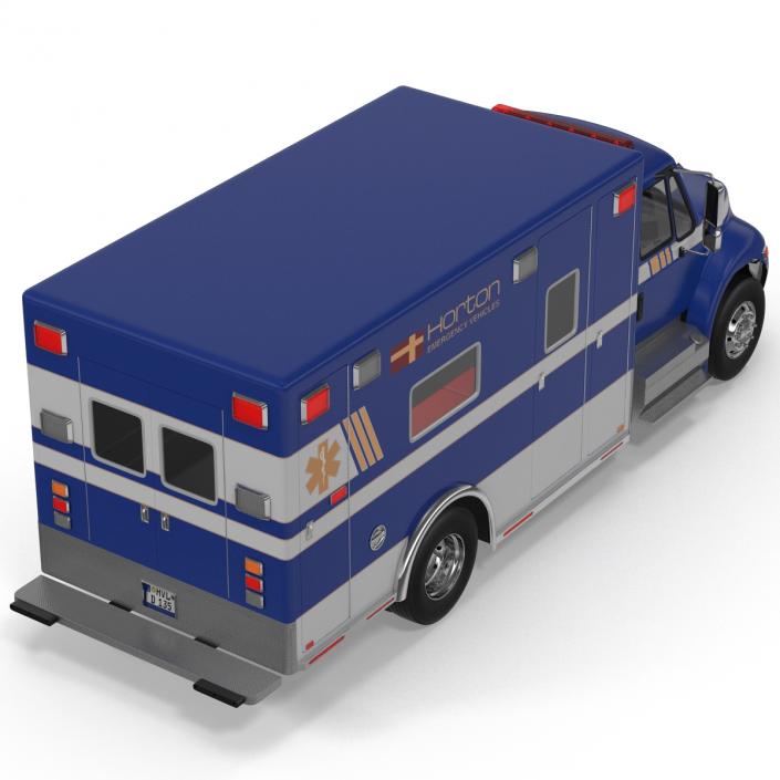 International Durastar Ambulance 3 3D model