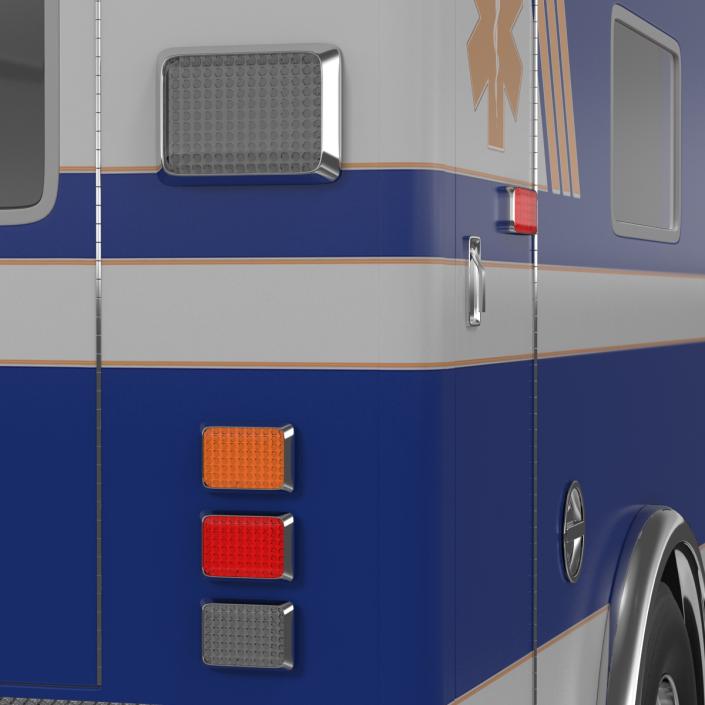 International Durastar Ambulance 3 3D model