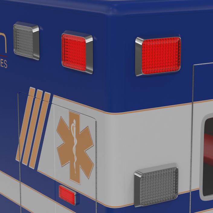 International Durastar Ambulance 3 3D model