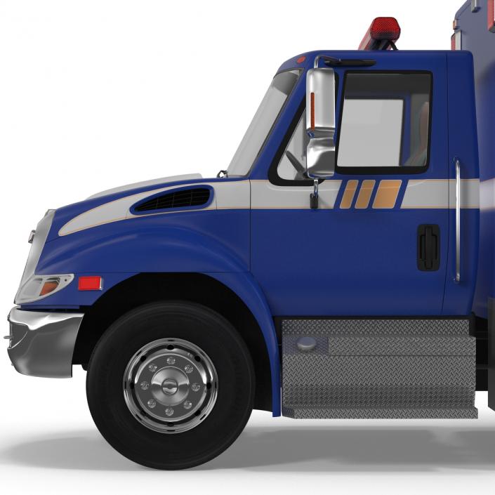 International Durastar Ambulance 3 3D model