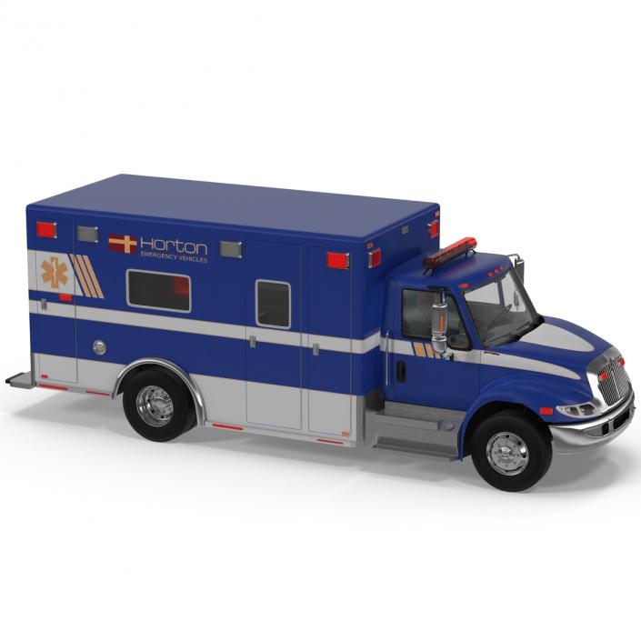 International Durastar Ambulance 3 3D model