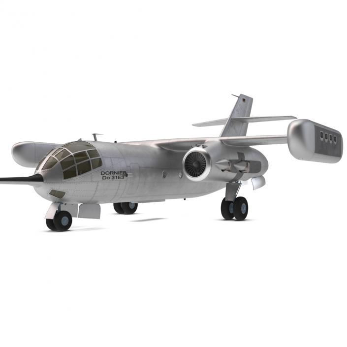 Jet Transport Dornier Do 31 3D