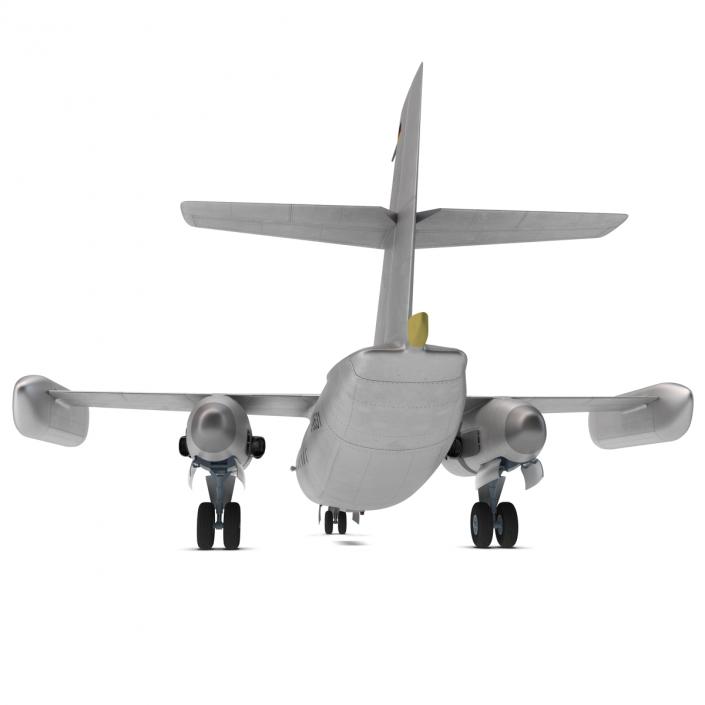 Jet Transport Dornier Do 31 Rigged 3D model