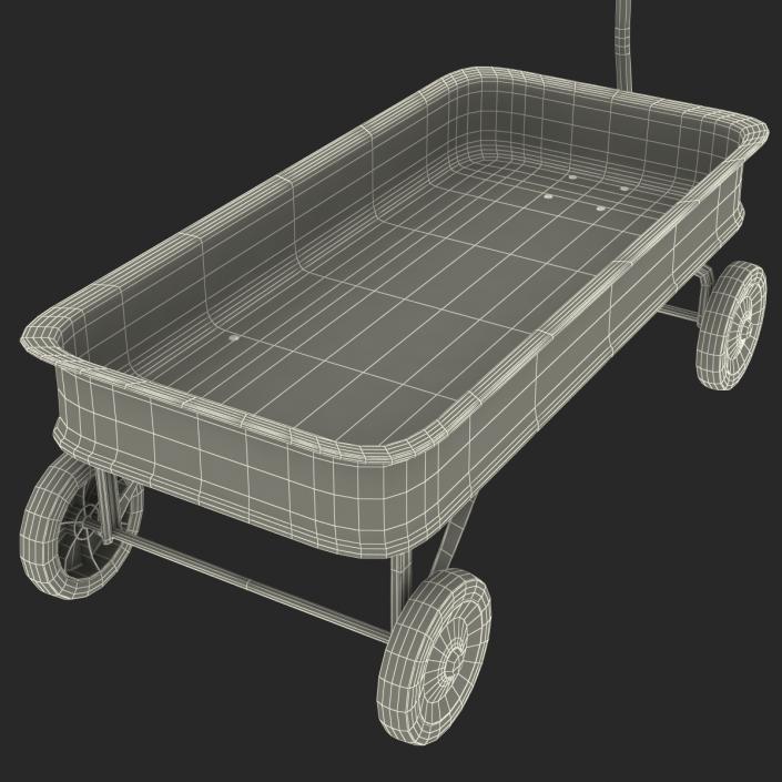 Childs Wagon 2 3D model