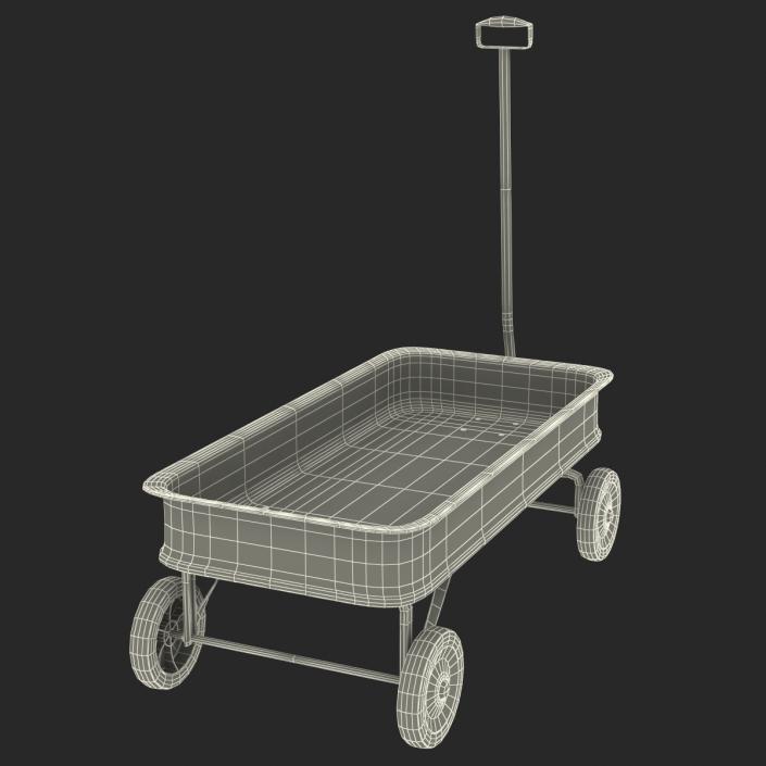 Childs Wagon 2 3D model