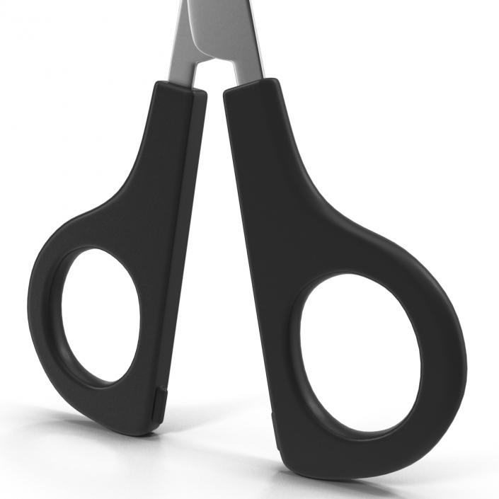 3D Scissors 2 Black