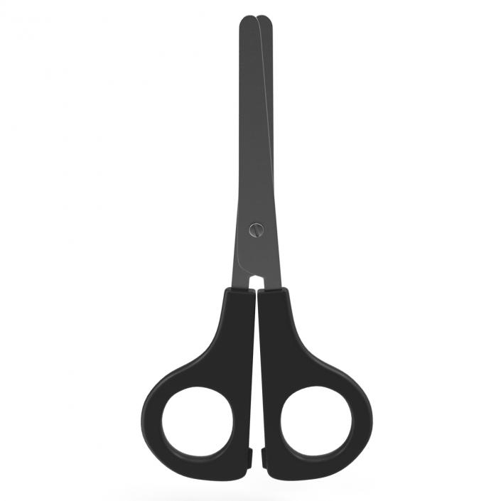 3D Scissors 2 Black