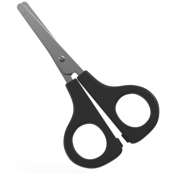 3D Scissors 2 Black