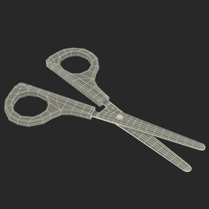 3D Scissors 2 Black