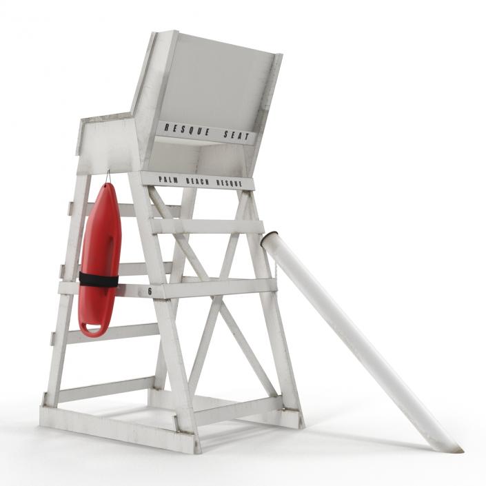 3D model Lifeguard Chair