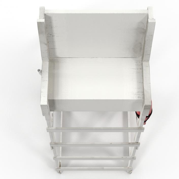 3D model Lifeguard Chair