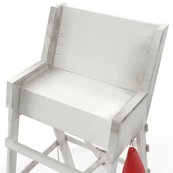 3D model Lifeguard Chair