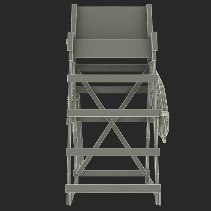 3D model Lifeguard Chair