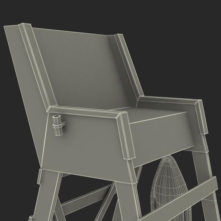 3D model Lifeguard Chair