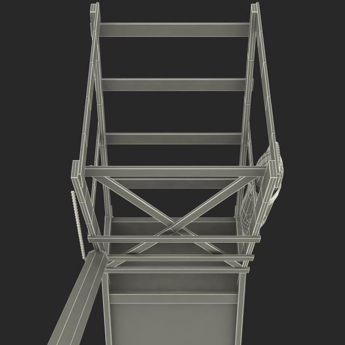 3D model Lifeguard Chair