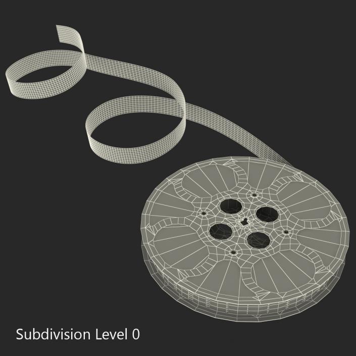 Video Film Reel 3 3D