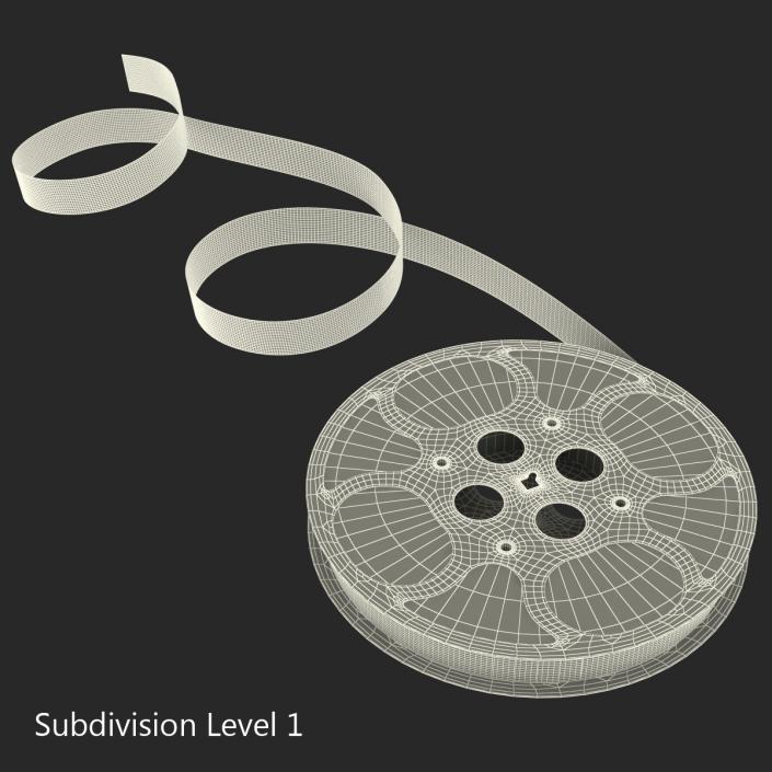 Video Film Reel 3 3D