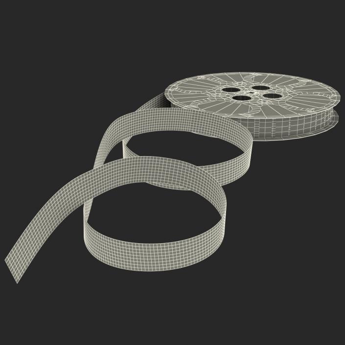 Video Film Reel 3 3D