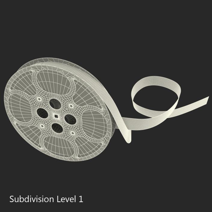 Video Film Reel 4 3D