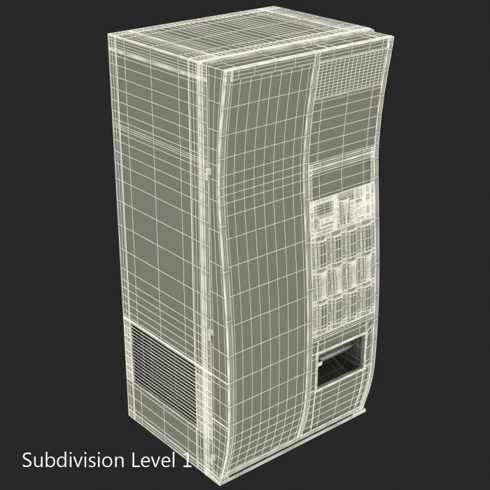 3D model Coca Cola Vending Machine