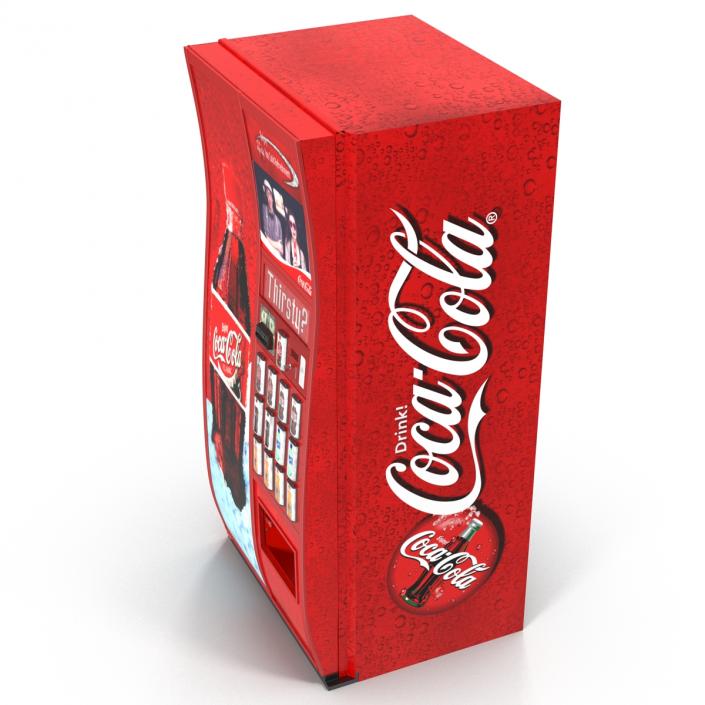 3D model Coca Cola Vending Machine