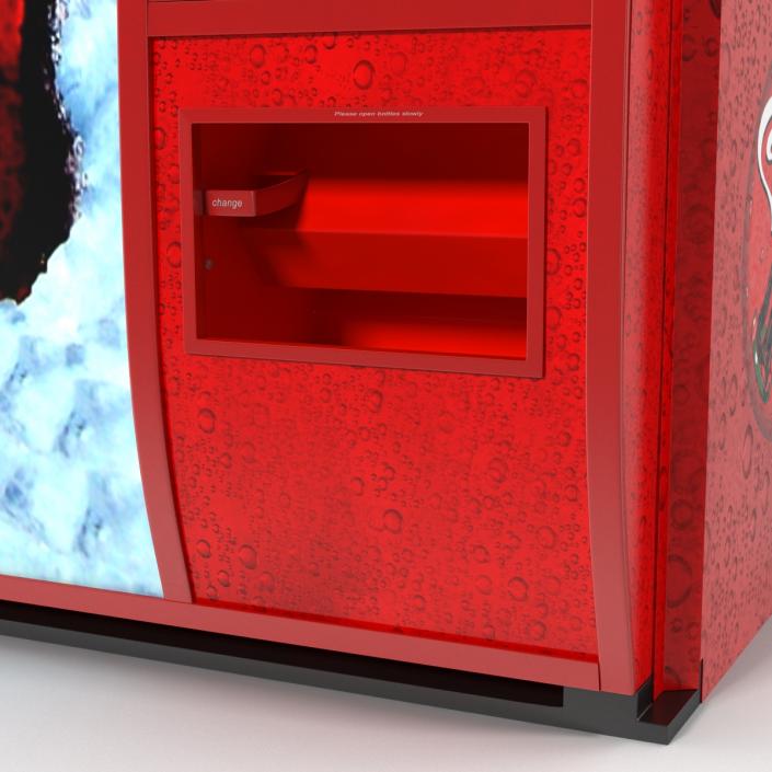 3D model Coca Cola Vending Machine