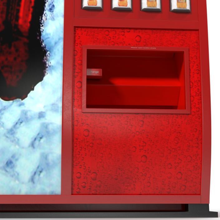 3D model Coca Cola Vending Machine