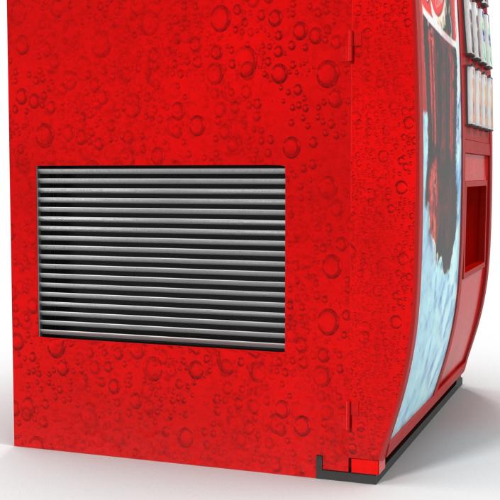 3D model Coca Cola Vending Machine