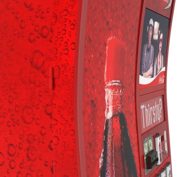 3D model Coca Cola Vending Machine