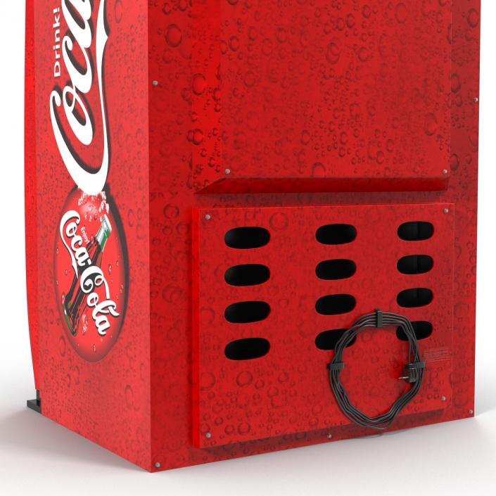 3D model Coca Cola Vending Machine