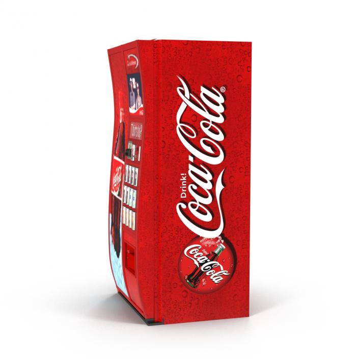 3D model Coca Cola Vending Machine