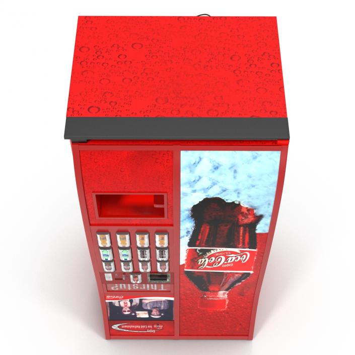 3D model Coca Cola Vending Machine