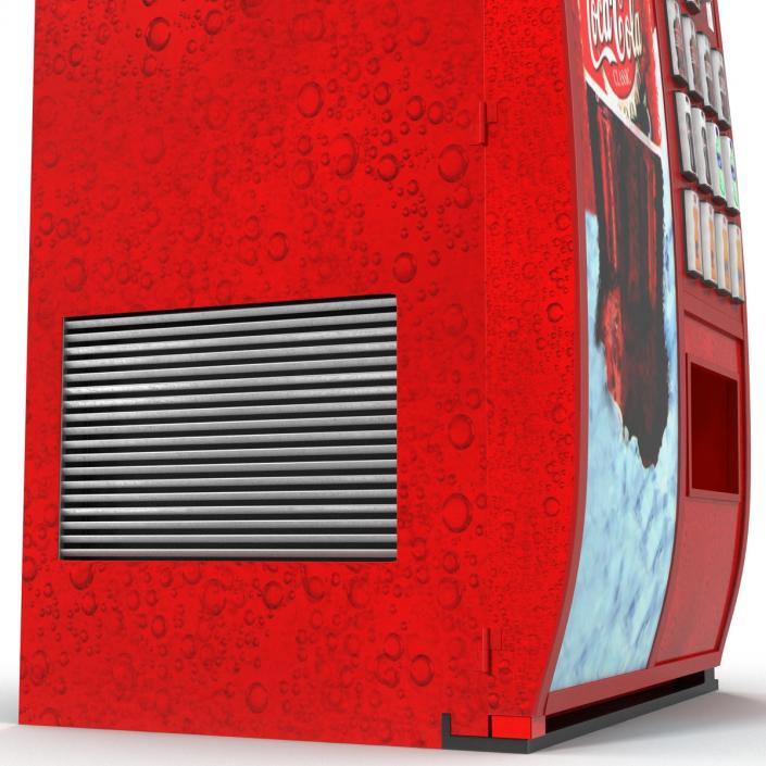 3D model Coca Cola Vending Machine