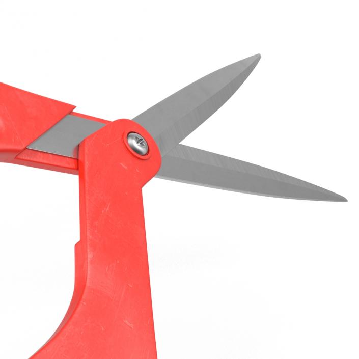 Scissors Red 3D