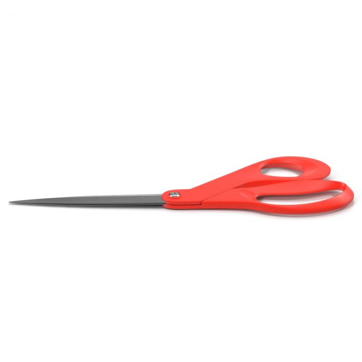 Scissors Red 3D