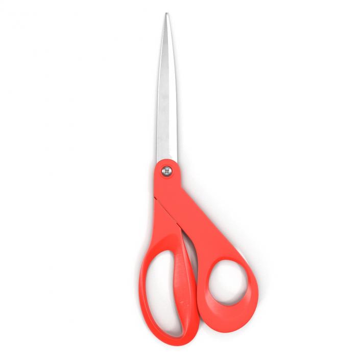 Scissors Red 3D