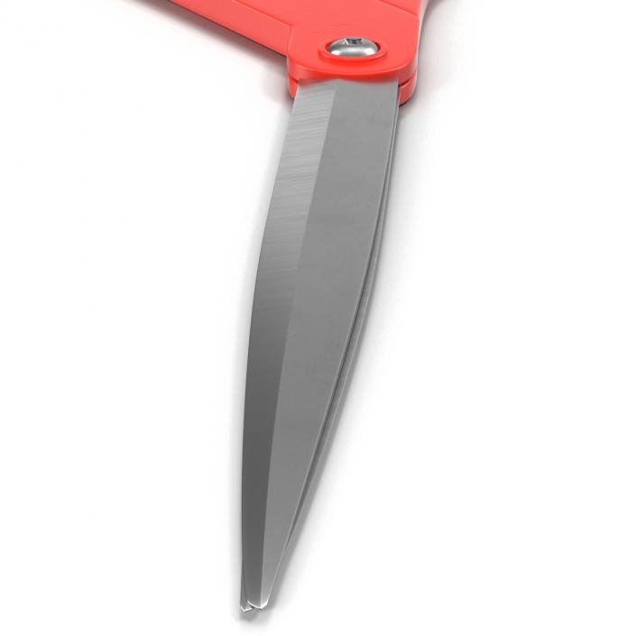 Scissors Red 3D