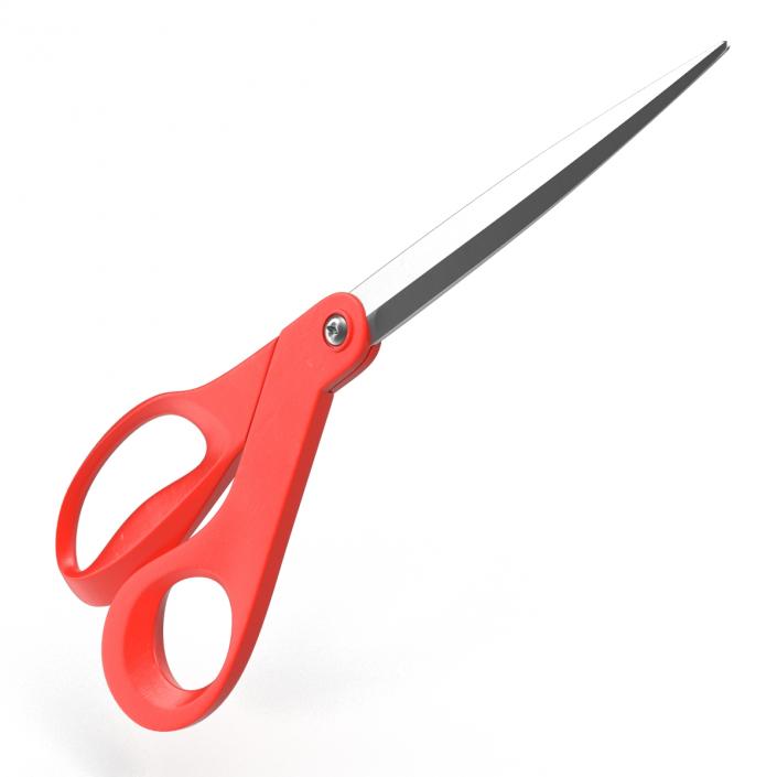 Scissors Red 3D