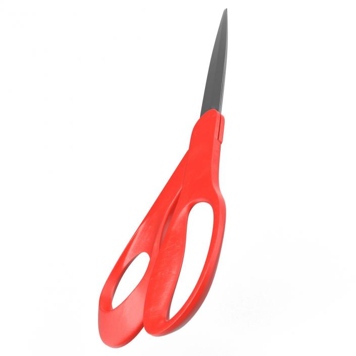 Scissors Red 3D