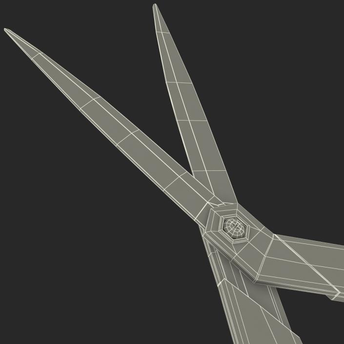 Scissors Red 3D