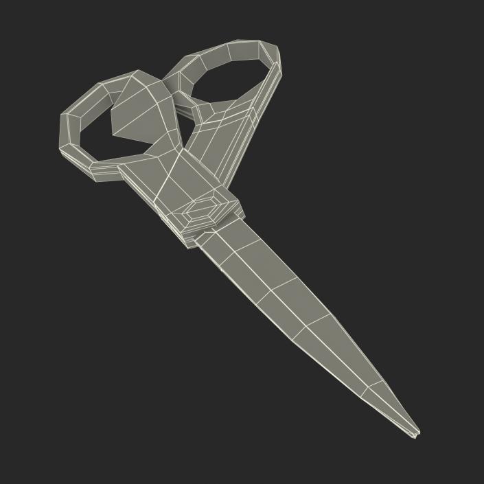 Scissors Red 3D