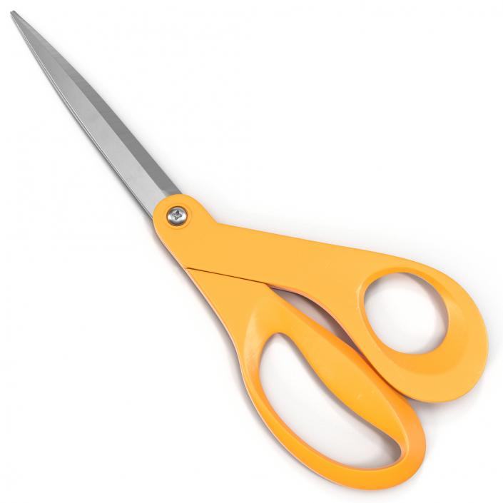 3D model Scissors Orange