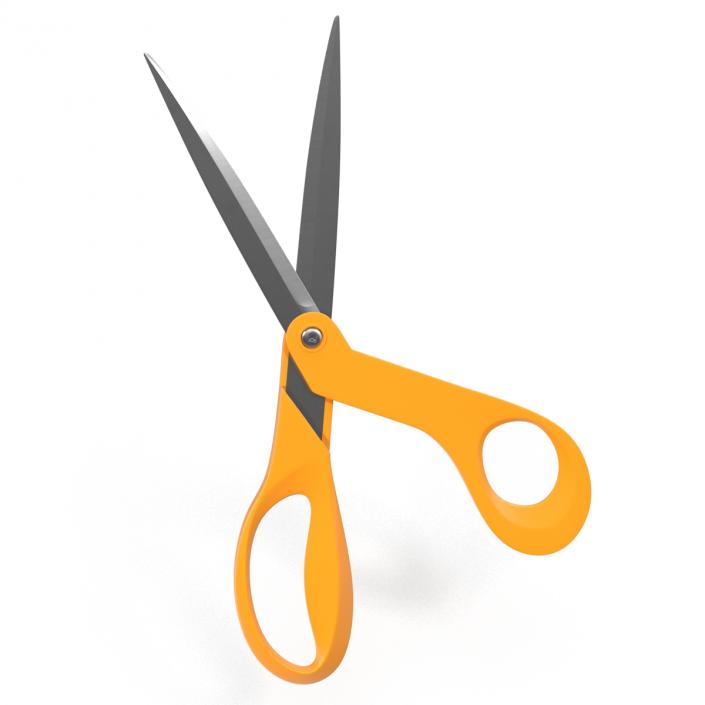 3D model Scissors Orange