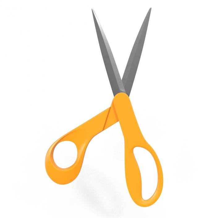 3D model Scissors Orange